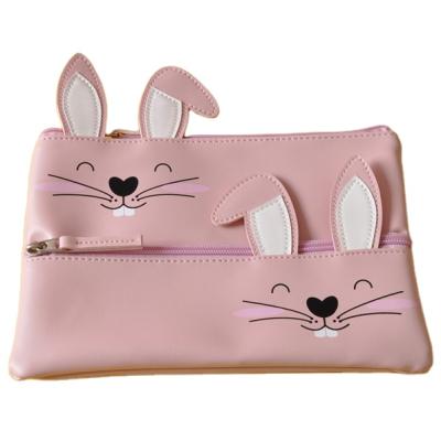 China Custom Embossed Carry Bag Latest\Fasion\New Popular Design Pattern Personalized PU Pencil Case For Kid Boys&Girls Support-School Gifts Stationery for sale