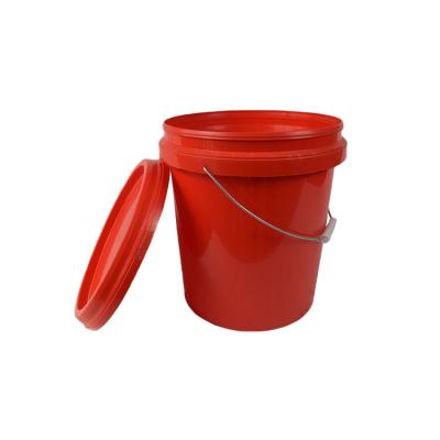 China Various pp factory manufacture china pp 16l used large plastic empty printing buckets for sale