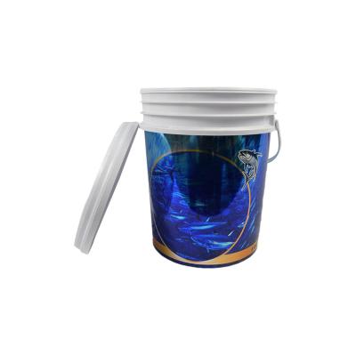 China pp guaranteed quality 20l pp china manufactures plastic buckets with lid plastic for sale