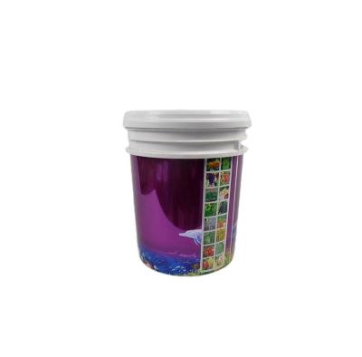 China PP Guaranteed Quality Price Suitable Colored Round Plastic Bucket Big Size for sale