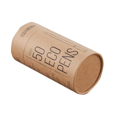 China High Quality Biodegradable Private Label Professional Product Packaging Customize Viable Kraft Paper Tube Packaging for sale