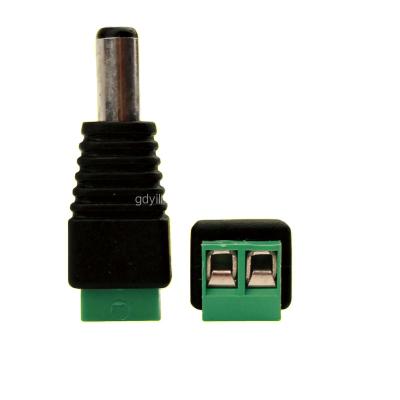 China audio & Video Coaxial CAT5 to Coaxial Male Video CCTV Male Connector BNC Connector CCTV Camera BNC Male Connector DC Green Power for sale