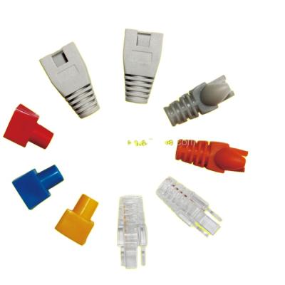 China Networking audio & Network Cable 8P8C UTP FTP Cat5 Cat6 Cat6a Cat7 RJ45 RJ45 RJ45 Cover Trunk Visual High Quality Stranded Solid Boots for sale