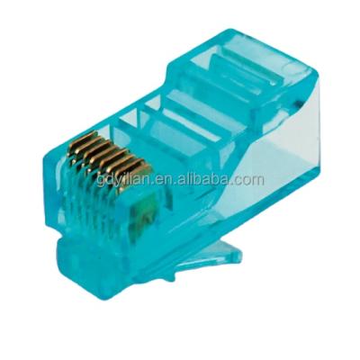 China RJ45 DRY CORD CABLE OEM Cat5e Cat6 Cat7 UTP FTP RJ45 8p8c/6p4c/4p4c Network Colorful Crystal Head Patch Cord for sale