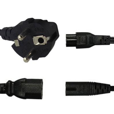 China European COMPUTER 3 Pin Power Cord With PVC for sale