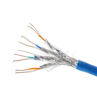 China Computer/wiring system/multimedia good quality hot sale pure copper double shielded electrical wire cat7 network cable for computer for sale