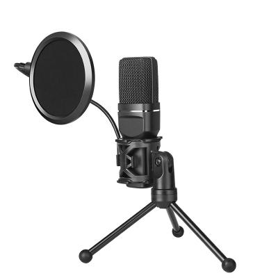 China Microphone Condenser Mic With Tripod Stand Usb Handheld Game For Streaming Usb Computer Podcasting Microphone for sale