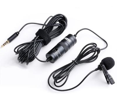 China Handheld Microphone Studio Microphone Sound Canceling Condenser Lavalier Microphone M1 Teaching Microphone for sale