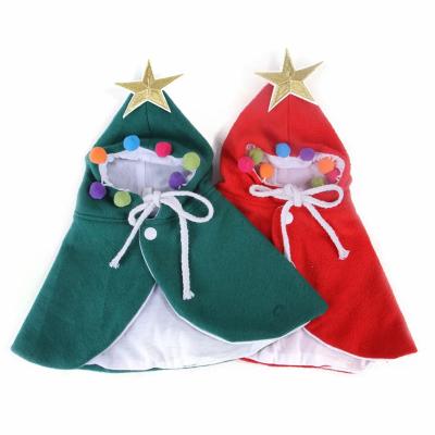 China Popular Big Service Fast Shipping Pet Cat Cape Costume Holiday Pet Christmas Costume Puppy Cosplay Clothes for sale