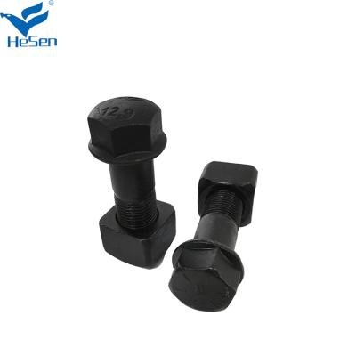 China 9M7444 Crawler PC300-5 Excavator Spare Parts Track Bolt and Nut Track Shoe Bolt Nut for sale