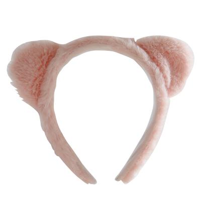 China Makeup Shower Wash Face Ears Cute Headband Girls Sweet Hair Band For Makeup Shower Wash Face Hair Accessories for sale