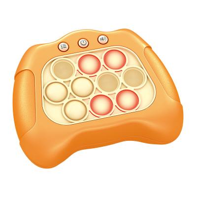 China Ease Stress New Arrival 2023 Quick Push Game Console Light Up Music Beat-A-Mole Game Toys Relaxing Busy Person Toy For Kids for sale