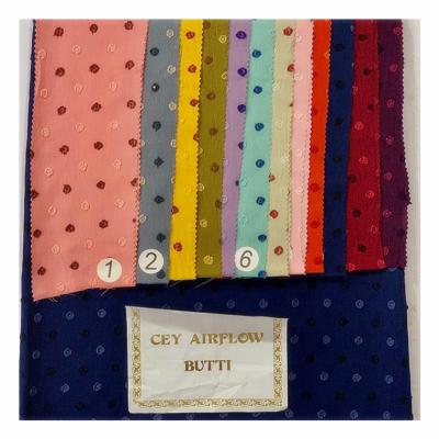 China 180D CEY Stretch Dobby Polyester CEY 2 Tone Uragiri Jacquard Embroidery CEY Fabric for sale