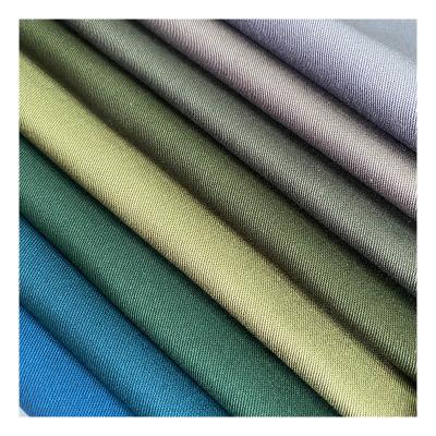 China Organic Custom Plain Dyed Woven 3/1 Twill 240gsm 100% Cotton Twill Fabric For Cargo Pants for sale