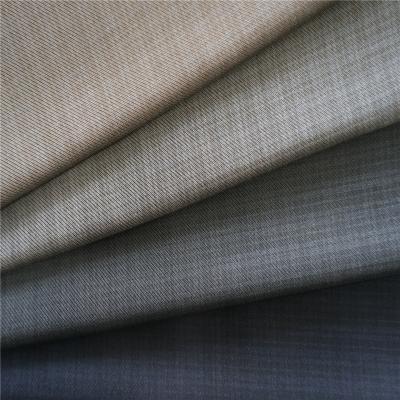 China Stretch Plain Dyed Rayon Polyester Viscous Woven Fabric Super Lana Suiting Mens TR Fabric for sale