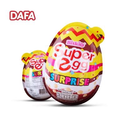 China Hot Retail Sets New Products Chocolate Egg With Surprise Toy Inside Sweet Surprise Egg for sale