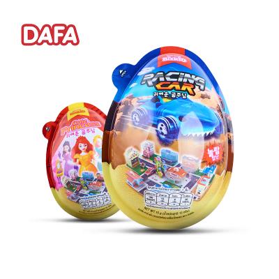 China Capsule Toys Class 4 Princess and Chocolate and Car Egg Dafa Food Egg Shape Toys for sale