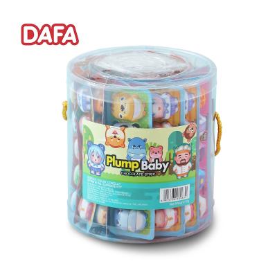 China Wholesale custom plump baby cartoon chocolate cup chocolate snack china manufacture online for sale