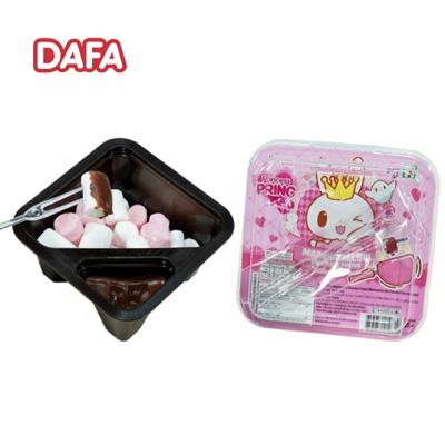 China Chocolate with delicious marshmallow chocolate fondue and marshmallow with chocolate jam for kids for sale