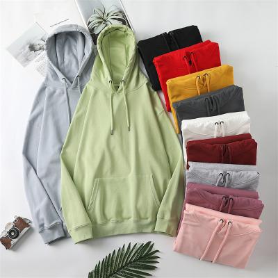 China Factory Cheap Mens White Plain Hoodies Anti-Wrinkle Vintage Hooded Sweatershirts Oversized Unisex Pullover Hoodie Custom Designer for sale