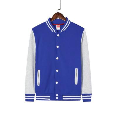 China Custom Made Viable High Quality Adult College Logo Fleece Varsity Jackets For Winter Baseball Football Oversized Jackets for sale