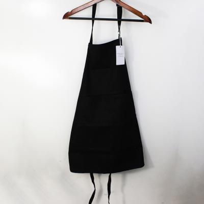 China Cleaning Aprons for Gardening Bartender Painting Cleaning Bar Aprons Bartender Women Men Cooking Chef Custom Cafe Waiter Salon with Pockets for sale