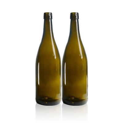 China Reasonable Unique Beverage Price 750ml Size 297mm Wine Bottles Empty Wine Bottles For Sale for sale