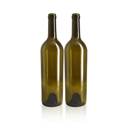 China Hot Selling Beverage Wine Bottle 750ml Eco-friendly Lightweight Reusable Lightweight Wine Bottle for sale