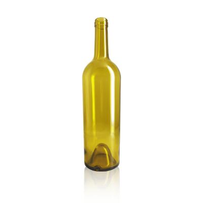 China Wholesale High Quality Custom Bulk Bottles 750ml Beverage Wine Bottles Size 304mm Red Wine for sale