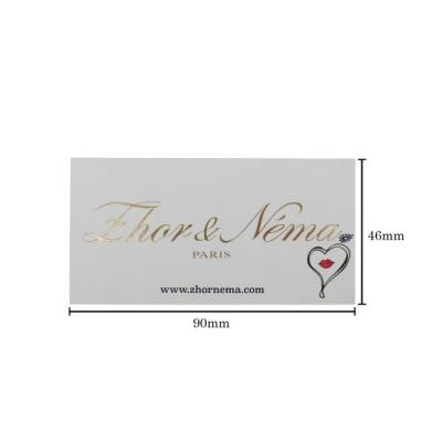 China 2021 Support Sustainable Customization Recyclable Foil + UV Printing Name Card for sale