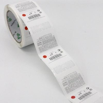 China Waterproof Customized Paper Roll UHF Label Sticker RFID Adhesive Smart Tag for sale