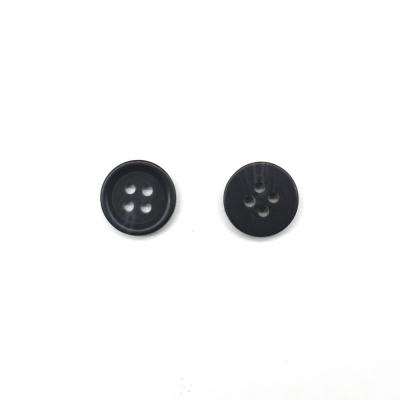 China Factory Outlet Support Customization Recycled Resin 4-Holes Eco-Friendly Suit Buttons for sale