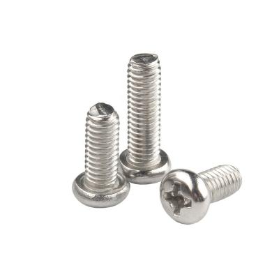 China Factory Direct Selling Excellent Quality High Strength Stainless Steel Pan Head Screws for sale