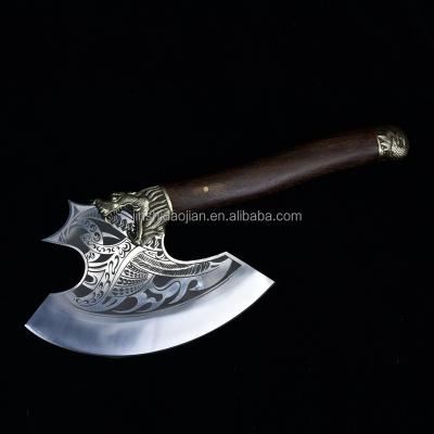 China China Handmade Vintage Model Ax Cutting Bone Ax Chef's Knife for sale