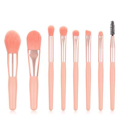 China 8Pieces Eco-friendly High Quality High End Personalized Hair Brush Set Makeup Brush Set for sale