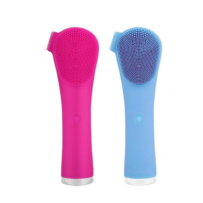 China Other Face Cleansing Brush Electric USB Rechargeable Handheld Face Detergent In Double Sides IPX6 Waterproof for sale