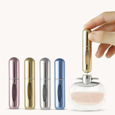 China Eco - Friendly Glass Cosmetic Bottle Containers Package 5ml 8ml Perfume Spray Bottle for sale