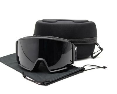 China UV Protection Two Layer Lens Polycarbonate Anti Fog Protection UV400 Ski Glasses for sale