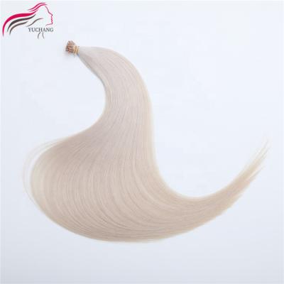 China No Chemical I-Tip Stick Remy Horse Russian Hair Wholesale I-Tip Unprocessed Extended Hair for sale