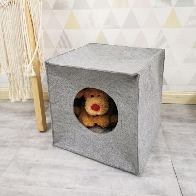 China Breathable Pet Bed Dog Nest Dogs Cushion Tent Cat Sleep Pet Nest Comfortable Sofa Bed Household Pets Nest for sale