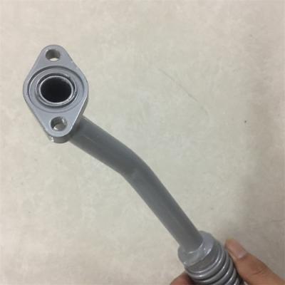 China 4HK1 de Pijp van de de Olieterugkeer van graafwerktuigengine parts turbo voor Isuzu Excavator Te koop