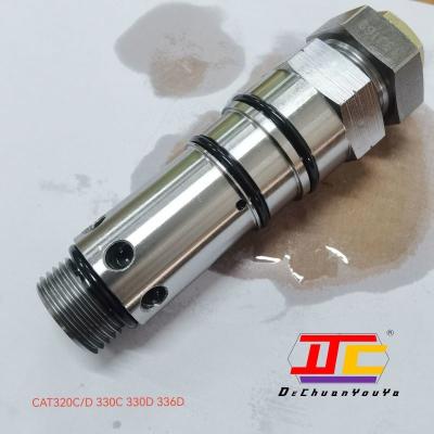 China 103-8177 E320C E325D E329D E300D E336D Excavator Relief Valve , Main Relief Valve  Digger Parts for sale