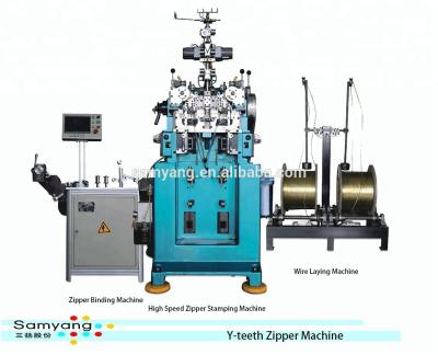 China Steel Y-teeth Zipper Machine for sale