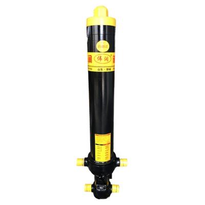 China Steel Mill Telescopic Hydraulic Acting Cylinder FC4 -169-5380 Mechanical Double For Dump Truck/Tipper/Trailer/Garbage Truck for sale