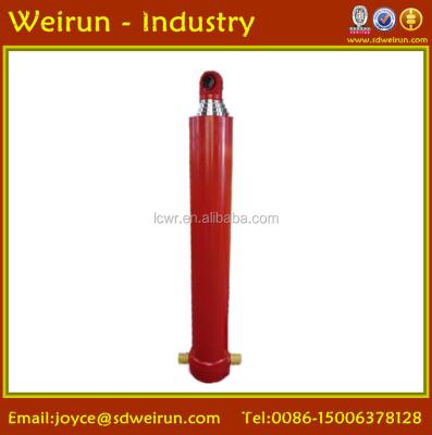 China Telescopic Steel Three Stage Cylinder / Hydraulic Lift RAM for sale