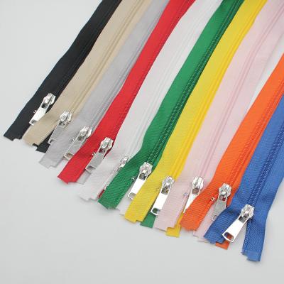 China Automatic lock 5# c/e nylon zipper for sport shoe for sale