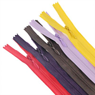 China 3# invisible invisible zipper for designer dress zipper for sale