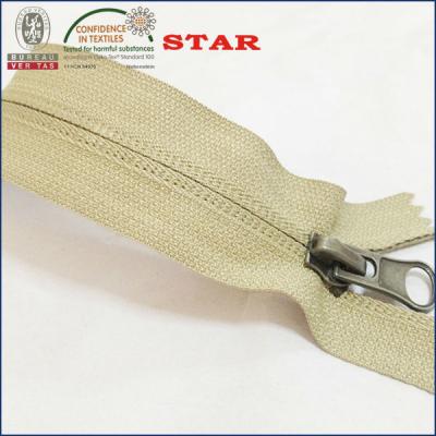 China Interesting 2018 Automatic Lock China Supplier Price 5# Invisible Awning Zipper for sale