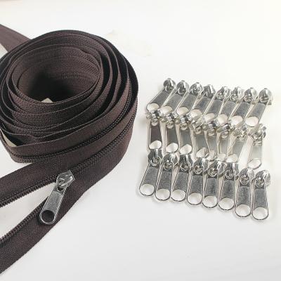 China 2020 viable interesting nylon zipper to buy CFC long chain zipper roll for sale for sale