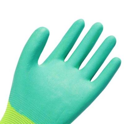 China 2022 China Innovative Industrial Latex Construction Site Products Breathable Gloves for sale